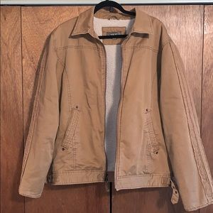 Buckle Sherpa Lined Jacket